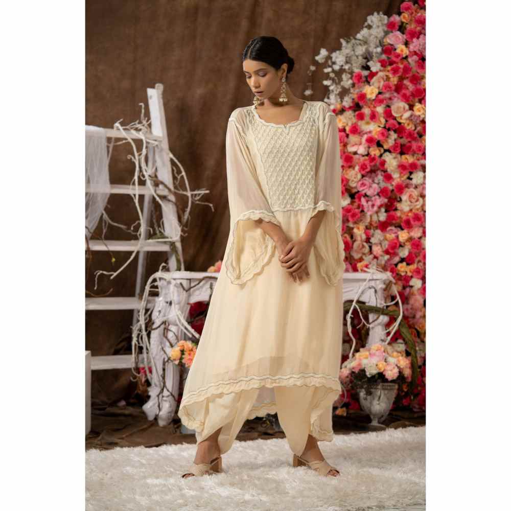 Farha Syed Four Piece Kurta (Set of 4)