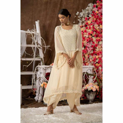 Farha Syed Four Piece Kurta (Set of 4)