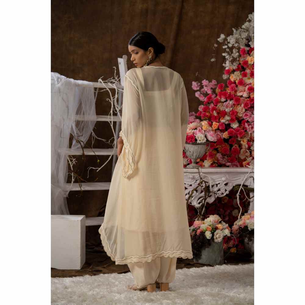 Farha Syed Four Piece Kurta (Set of 4)