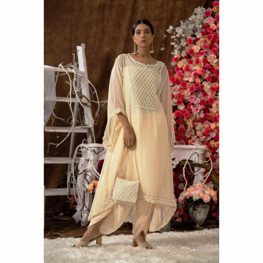 Farha Syed Four Piece Kurta (Set of 4)