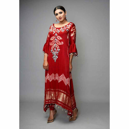 Farha Syed 1 Piece Shibori Kaftan Kurta