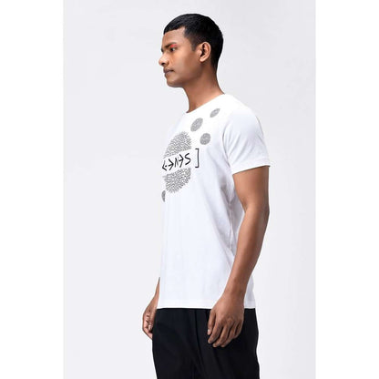 Genes Lecoanet Hemant White Typography Mens  T-Shirt