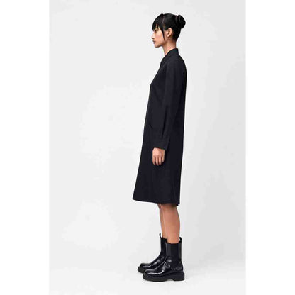 Genes Lecoanet Hemant A Line Tailored Dress with Statement Darts