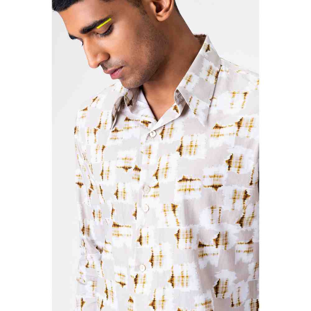 Genes Lecoanet Hemant Graphic Printed Shirt