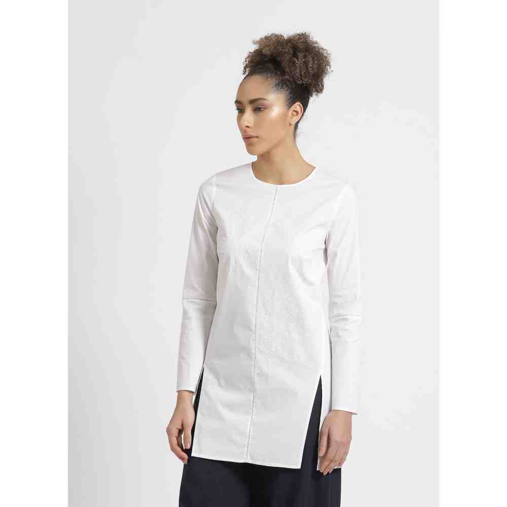 Genes Lecoanet Hemant White Myecelia Tunic