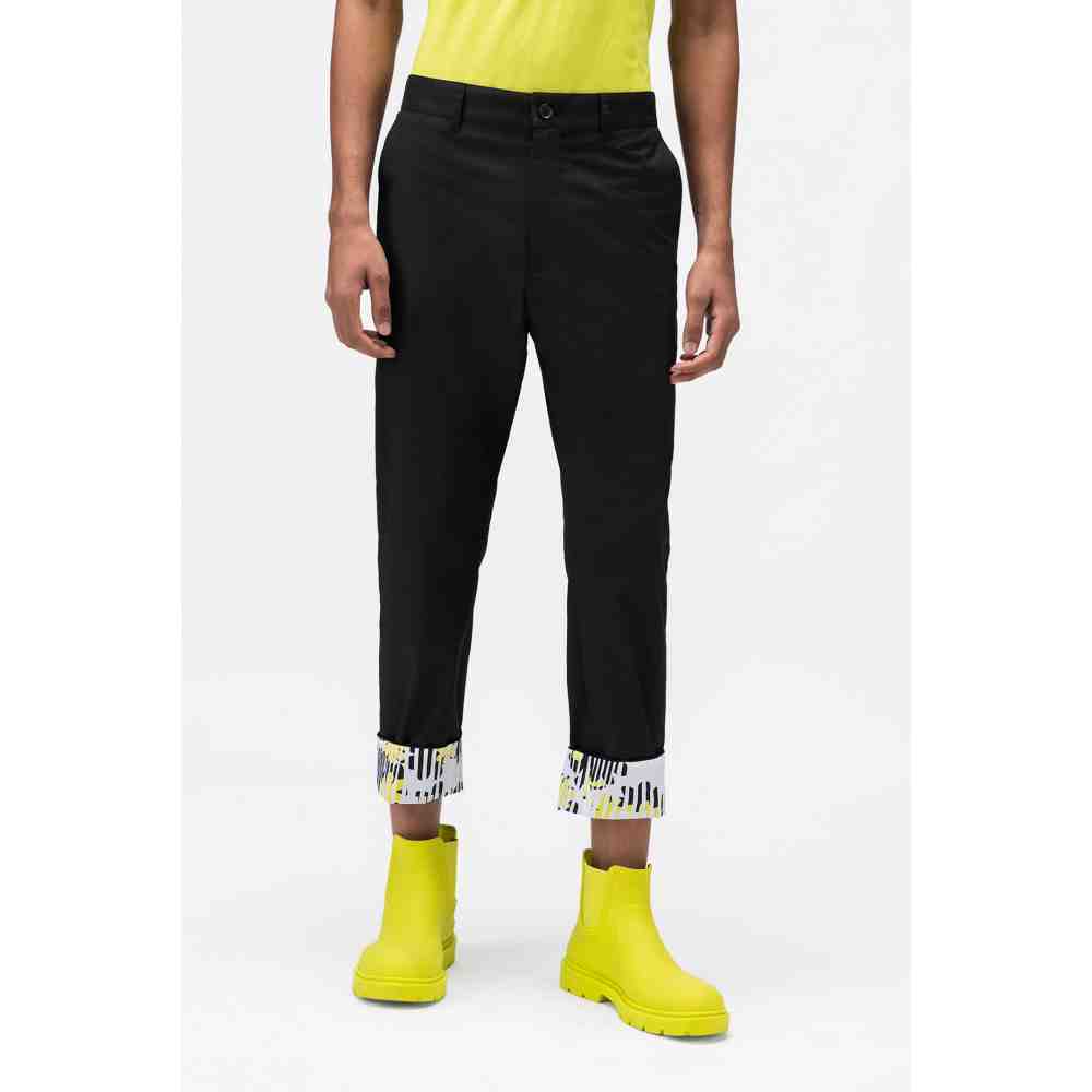 Genes Lecoanet Hemant Mens Trousers with Patch Pocket
