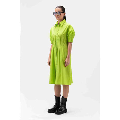 Genes Lecoanet Hemant Shirt Dress With Statement Tucks