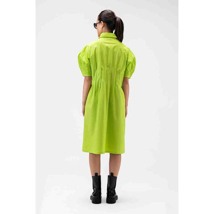 Genes Lecoanet Hemant Shirt Dress With Statement Tucks