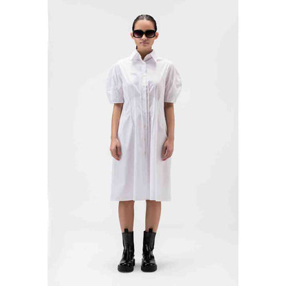 Genes Lecoanet Hemant Shirt Dress With Statement Tucks