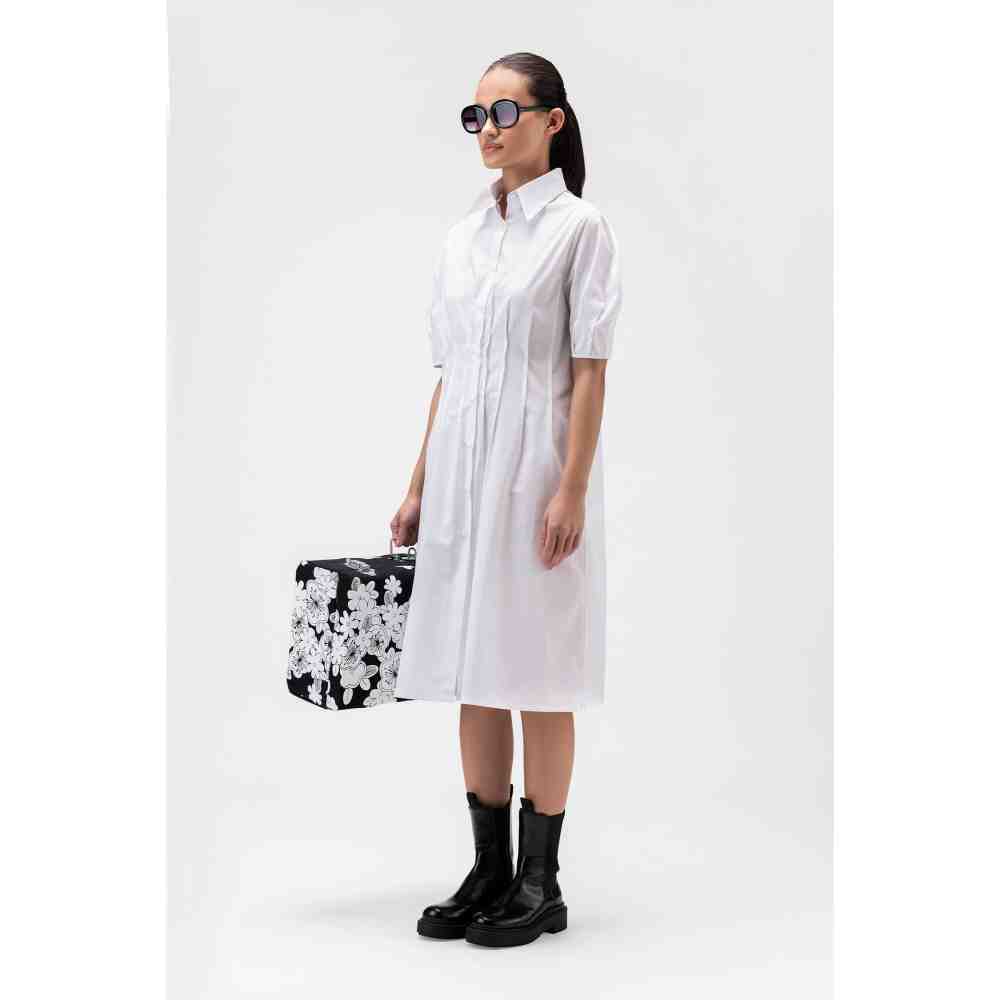 Genes Lecoanet Hemant Shirt Dress With Statement Tucks