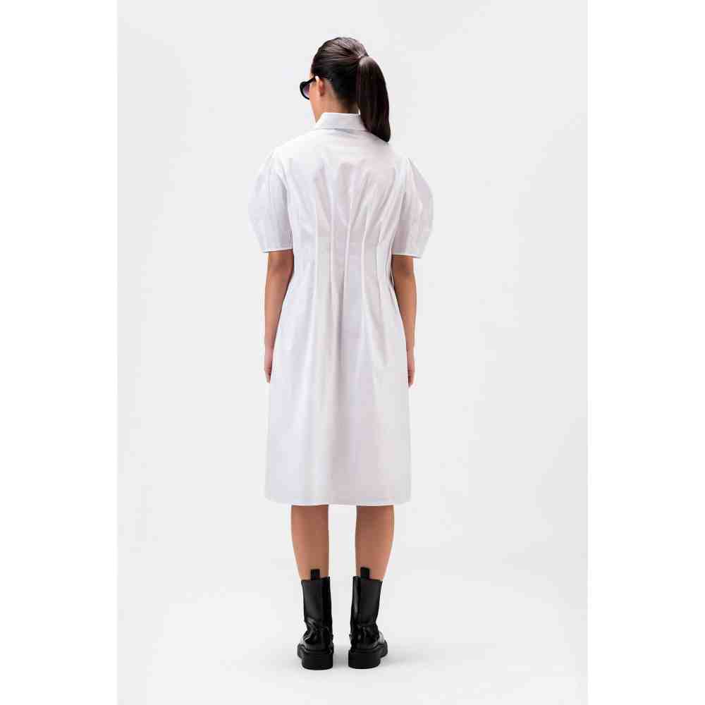 Genes Lecoanet Hemant Shirt Dress With Statement Tucks