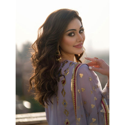 Gopi Vaid Lilac Rahat Sharara (Set of 3)