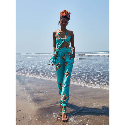 Gopi Vaid Maia two-piece Pant Set (Set of 2)