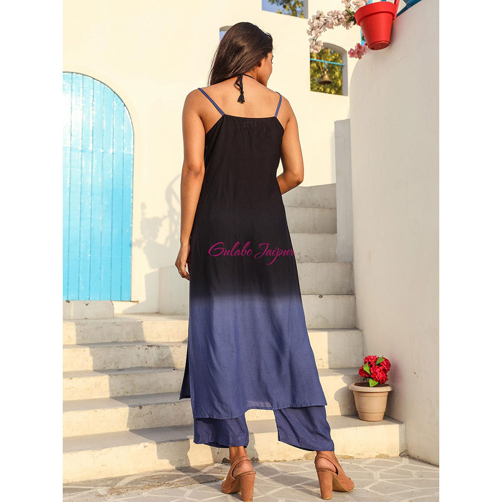Gulabo Jaipur Blue Kurta And Pant (Set of 2)