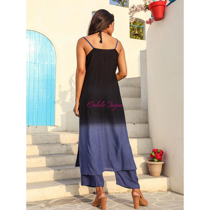 Gulabo Jaipur Blue Kurta And Pant (Set of 2)