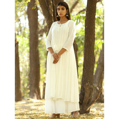 Gulabo Jaipur Glorious White Set (Set of 2)