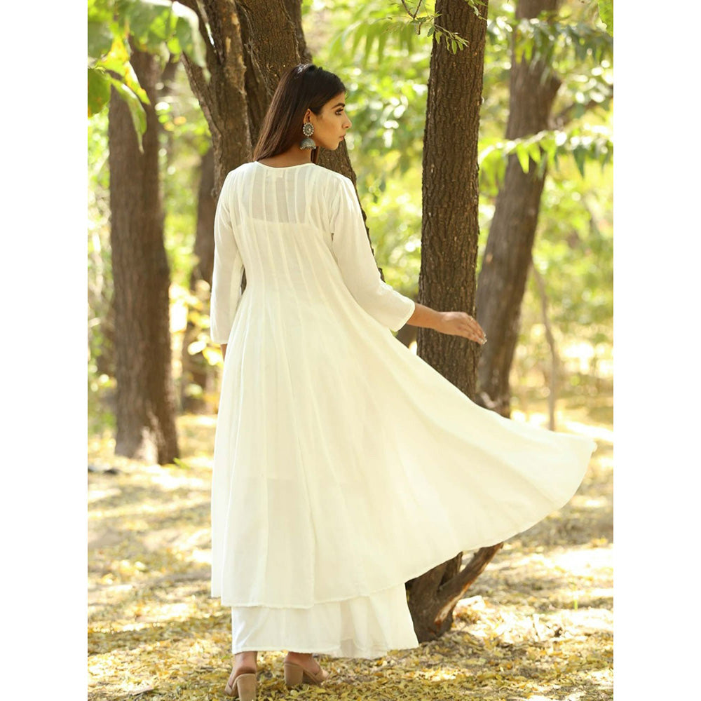 Gulabo Jaipur Glorious White Set (Set of 2)