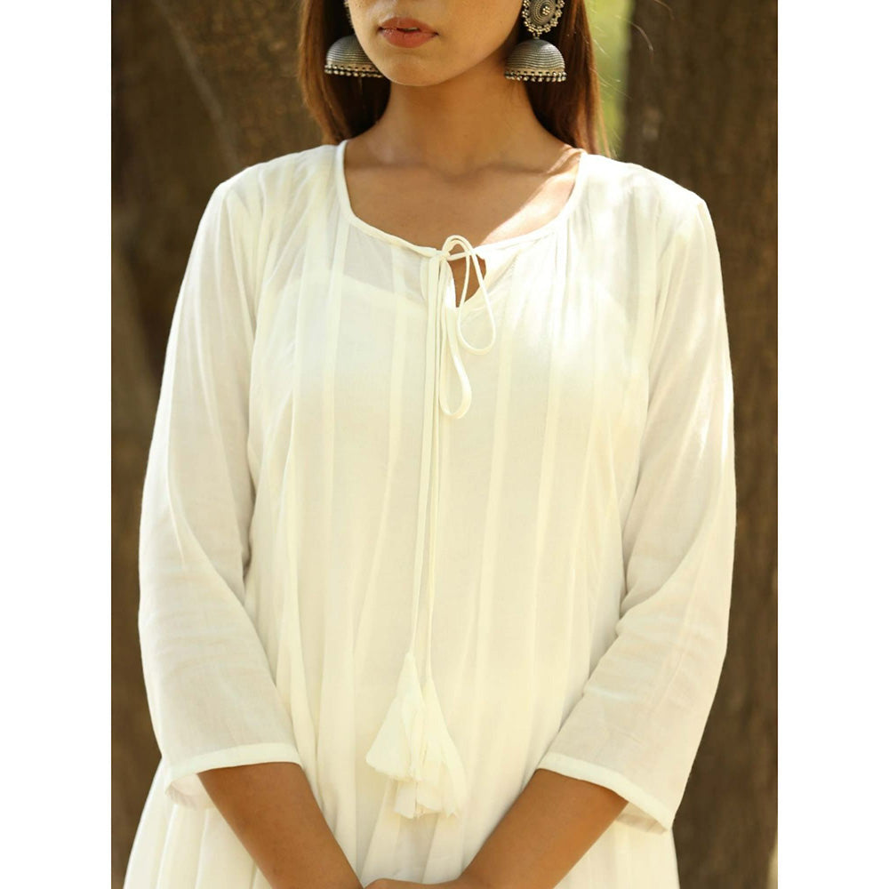 Gulabo Jaipur Glorious White Set (Set of 2)