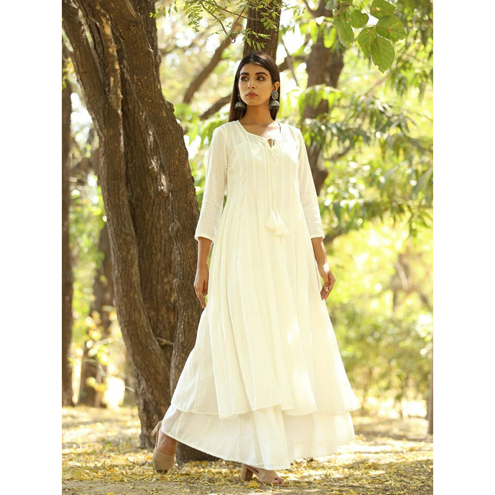 Gulabo Jaipur Glorious White Set (Set of 2)