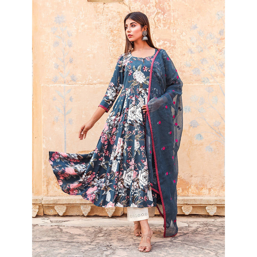 Gulabo Jaipur Sona Blue (Set of 3)