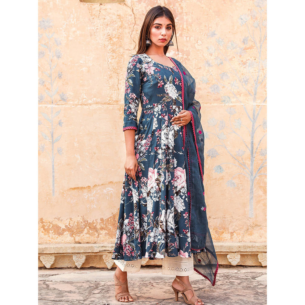 Gulabo Jaipur Sona Blue (Set of 3)
