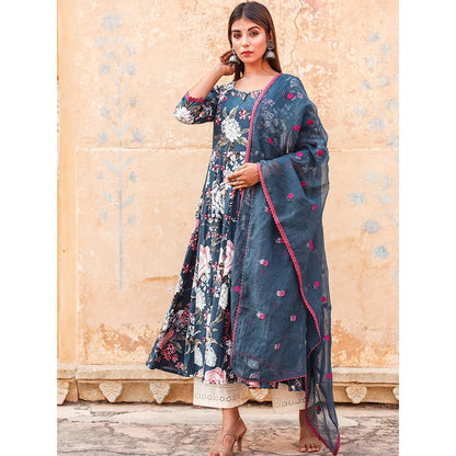 Gulabo Jaipur Sona Blue (Set of 3)