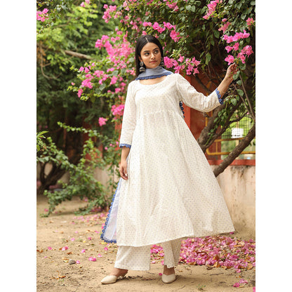 Gulabo Jaipur Afrin Blue - Set of 3