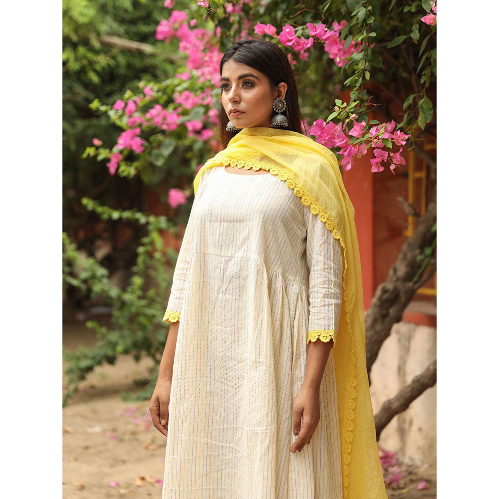 Gulabo Jaipur Afrin Yellow - Set of 3