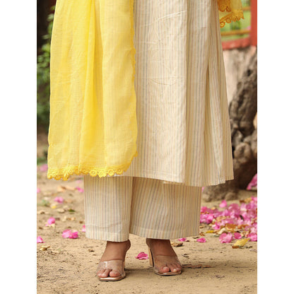 Gulabo Jaipur Afrin Yellow - Set of 3