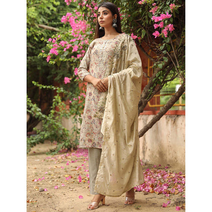 Gulabo Jaipur Rahat Grey - Set of 3