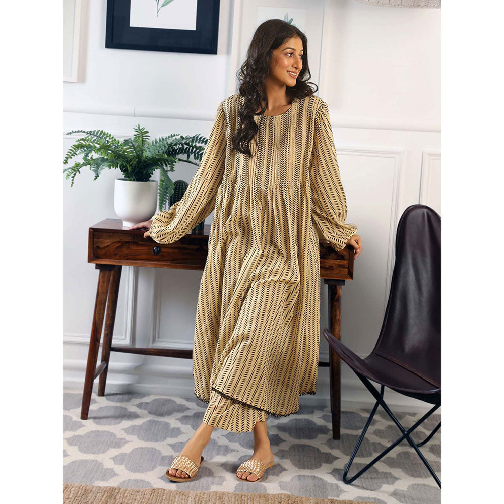 Gulabo Jaipur Abaya Beige (Set of 3)
