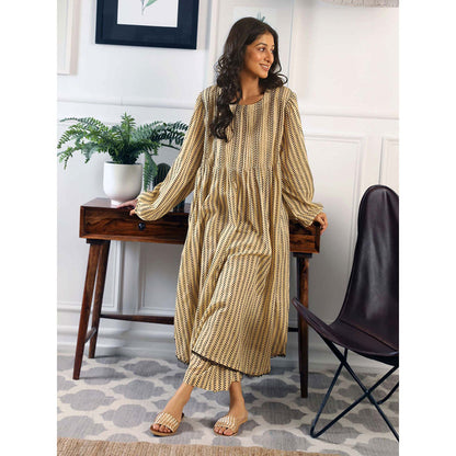 Gulabo Jaipur Abaya Beige (Set of 3)