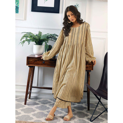 Gulabo Jaipur Abaya Beige (Set of 3)