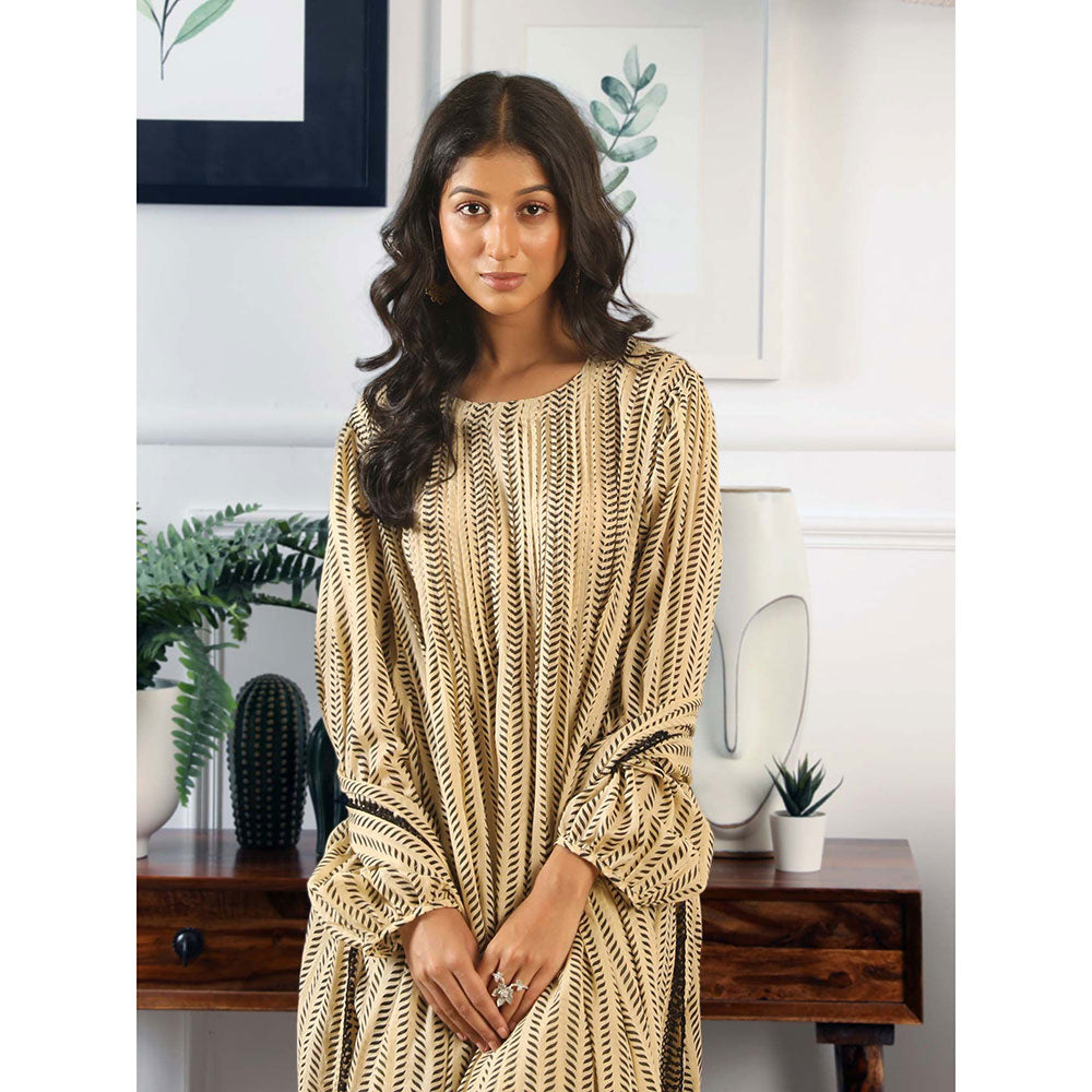 Gulabo Jaipur Abaya Beige (Set of 3)