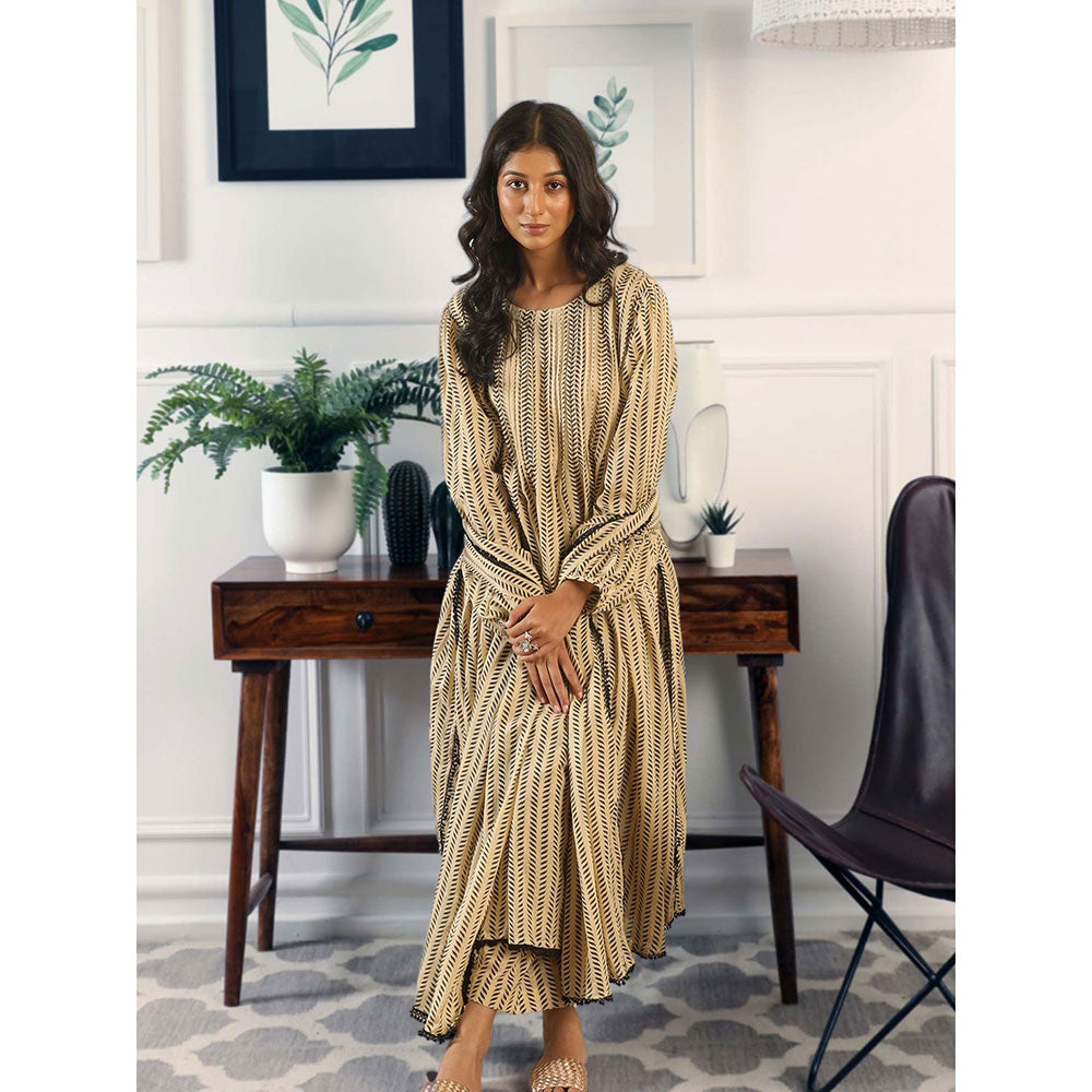 Gulabo Jaipur Abaya Beige (Set of 3)