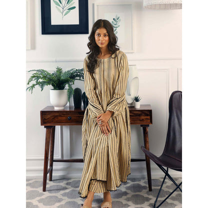 Gulabo Jaipur Abaya Beige (Set of 3)
