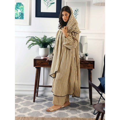 Gulabo Jaipur Abaya Beige (Set of 3)