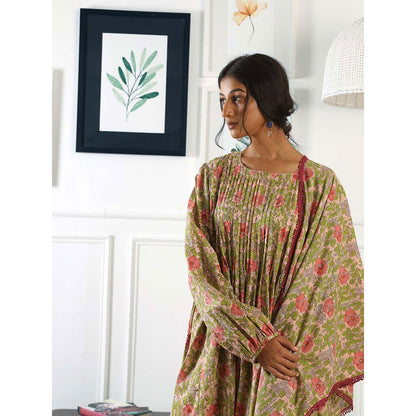 Gulabo Jaipur Abaya Floral (Set of 3)