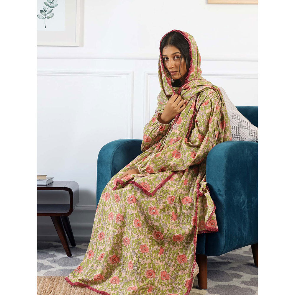 Gulabo Jaipur Abaya Floral (Set of 3)
