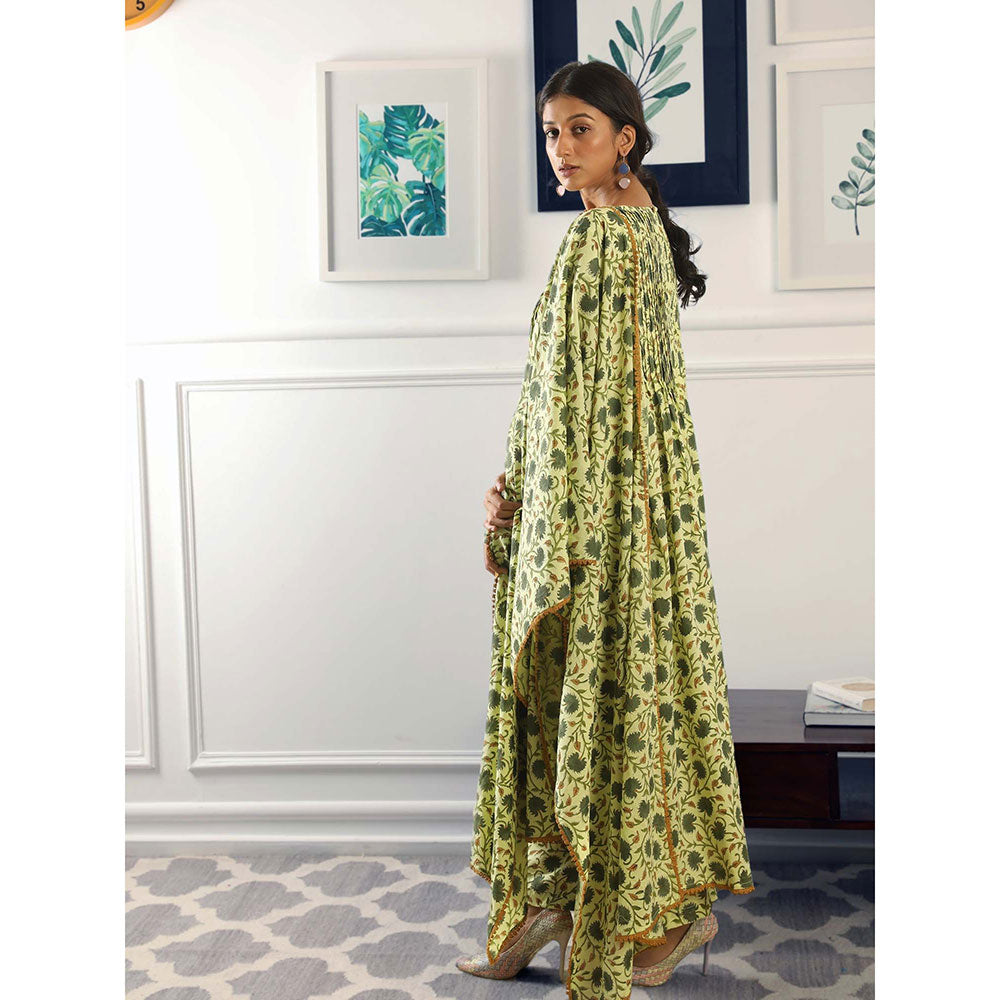 Gulabo Jaipur Abaya Green (Set of 3)