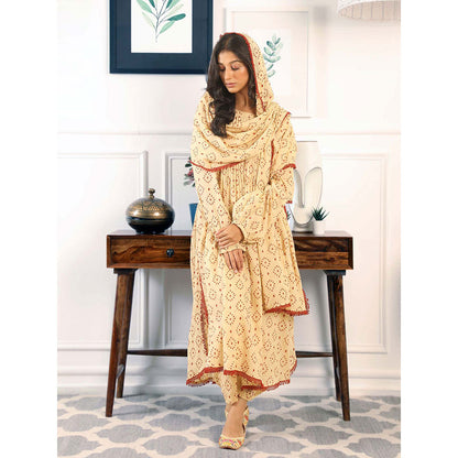 Gulabo Jaipur Abaya Nude (Set of 3)