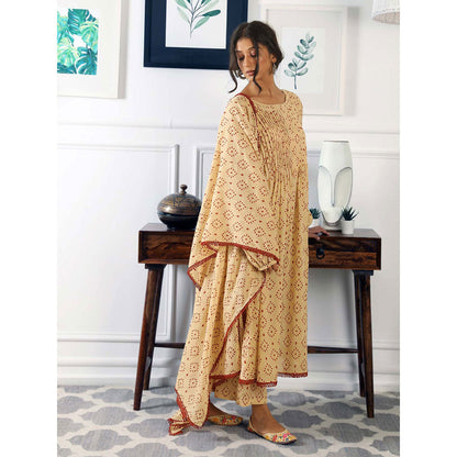 Gulabo Jaipur Abaya Nude (Set of 3)