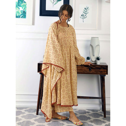 Gulabo Jaipur Abaya Nude (Set of 3)