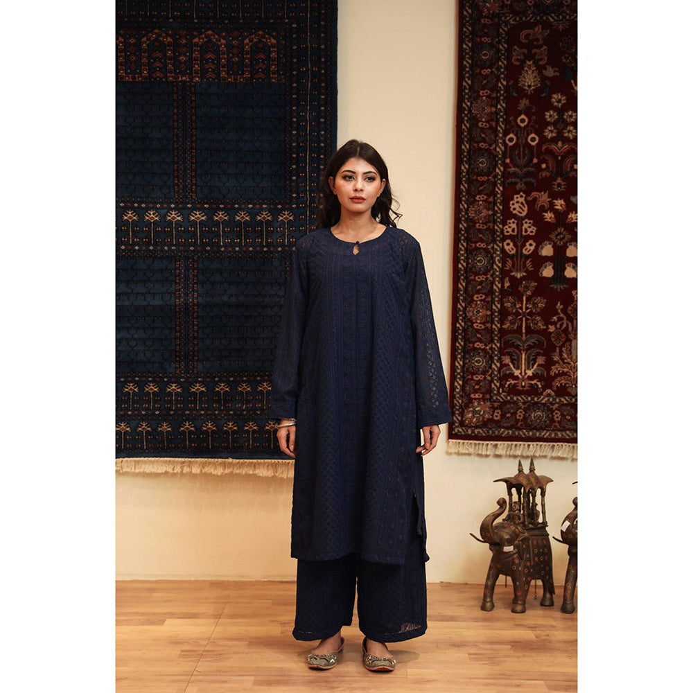 Gulabo Jaipur Batul Blue (Set of 3)