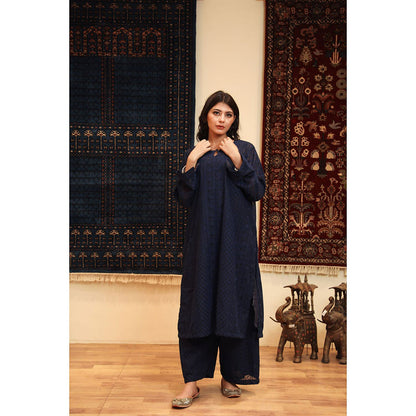 Gulabo Jaipur Batul Blue (Set of 3)