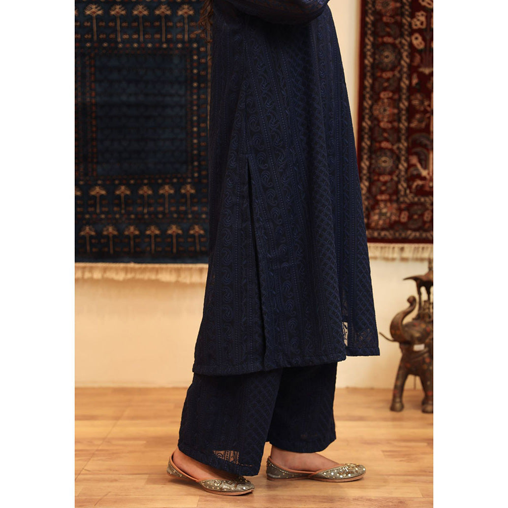 Gulabo Jaipur Batul Blue (Set of 3)