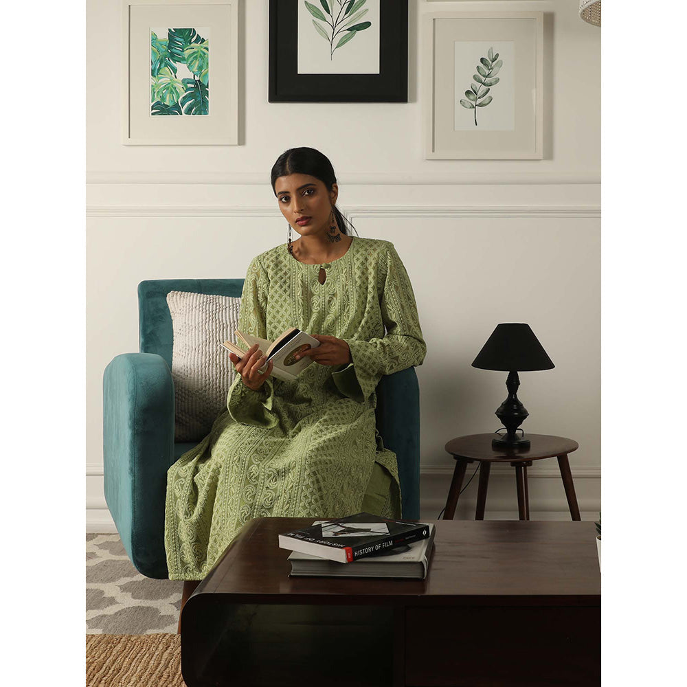 Gulabo Jaipur Batul Green (Set of 3)