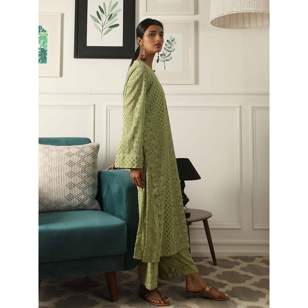 Gulabo Jaipur Batul Green (Set of 3)