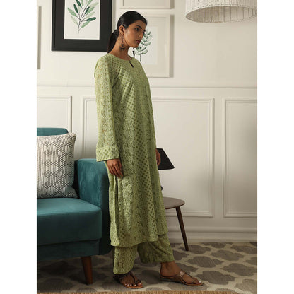 Gulabo Jaipur Batul Green (Set of 3)