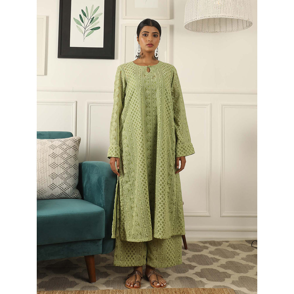 Gulabo Jaipur Batul Green (Set of 3)